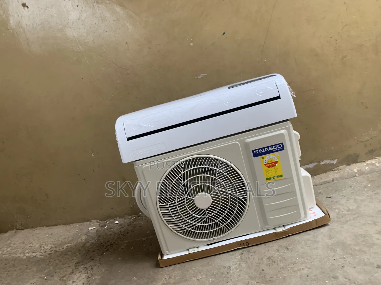 Call for Authentic Nasco 1.5hp Split R410 Gas AC