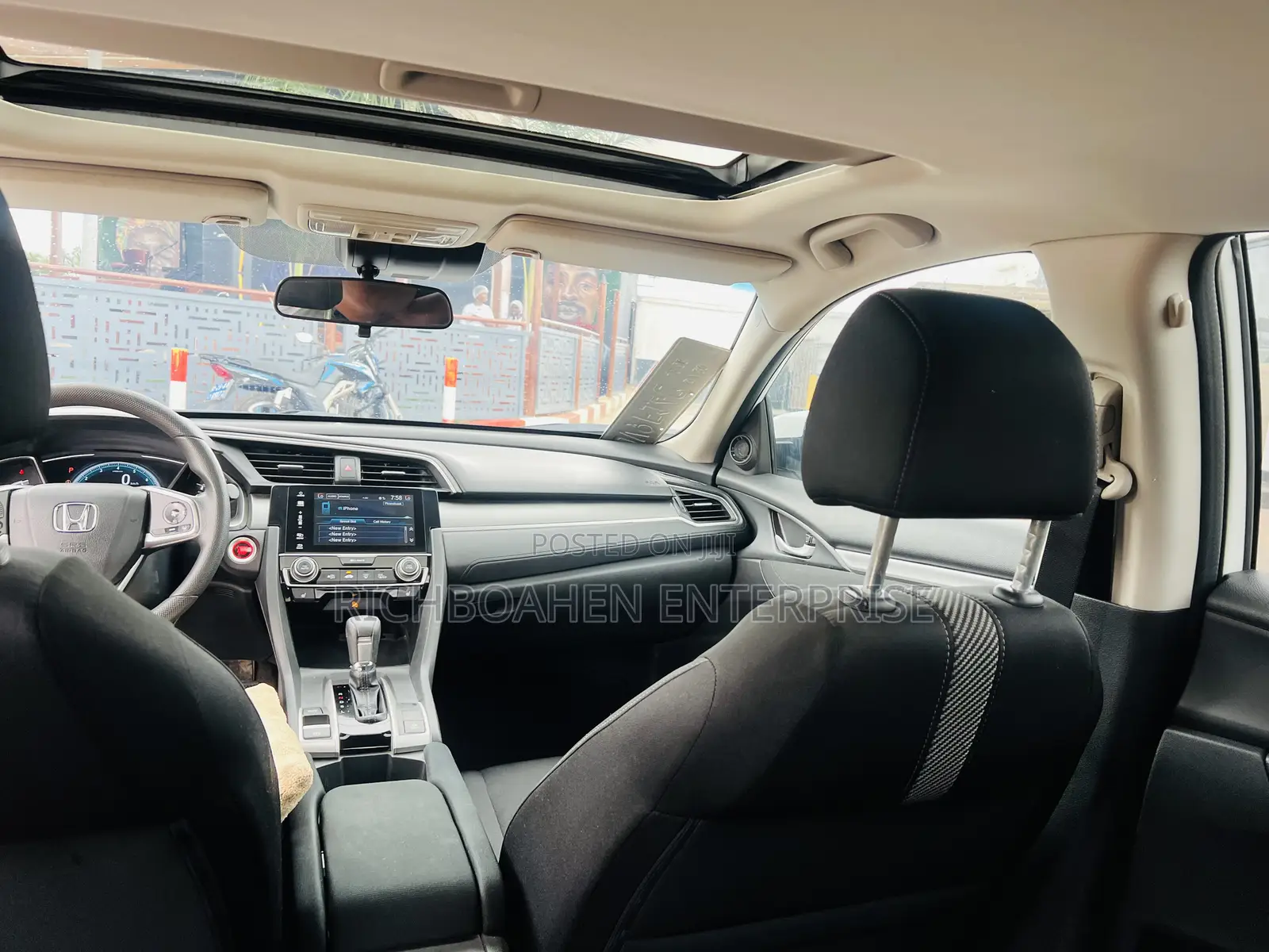 Honda Civic EX-T 4dr Sedan (1.5L 4cyl) 2017 White