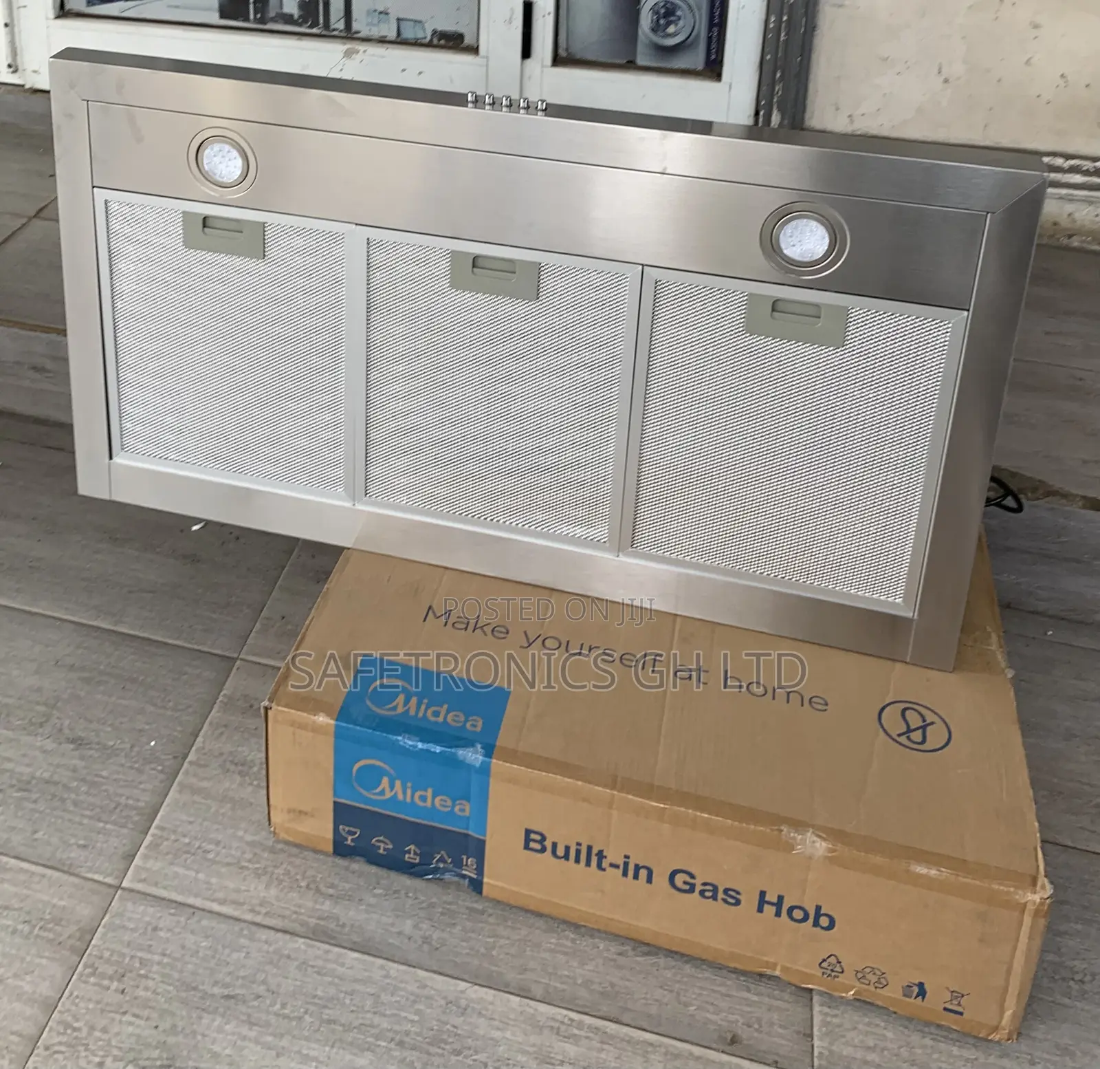 Quality Notch Midea 90cm T-Shape Chimney Cooker Hood (90m21-S)
