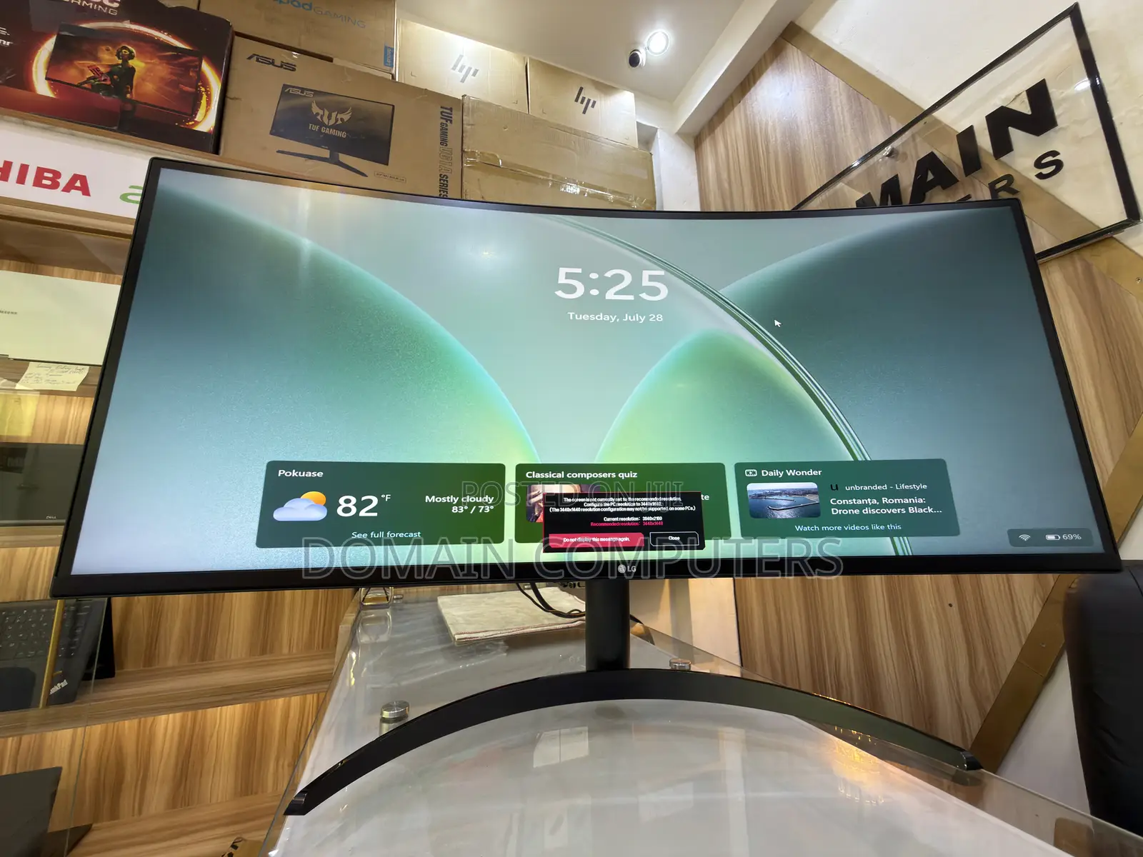 LG ULTRAWIDE 34 Inches Curved GAMING monitor* (*34WP60C*)
