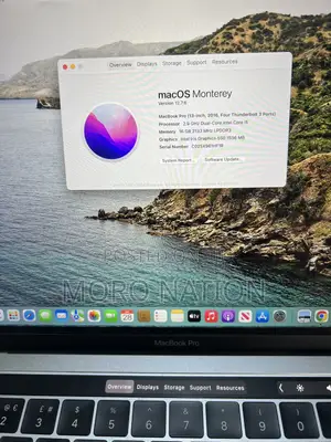 Laptop Apple MacBook 2016 16GB Intel Core i5 SSD 512GB
