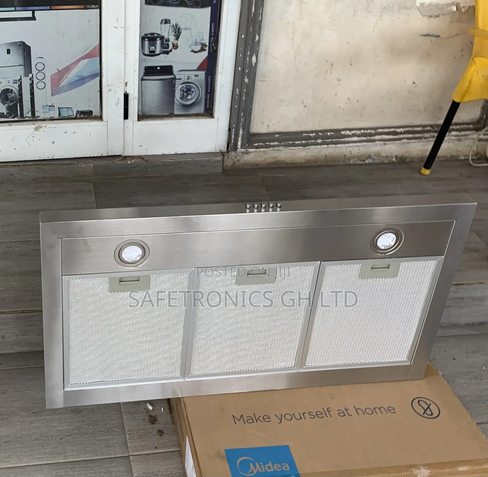 Lastest New Midea 90cm T-Shape Chimney Cooker Hood (90m21-S)