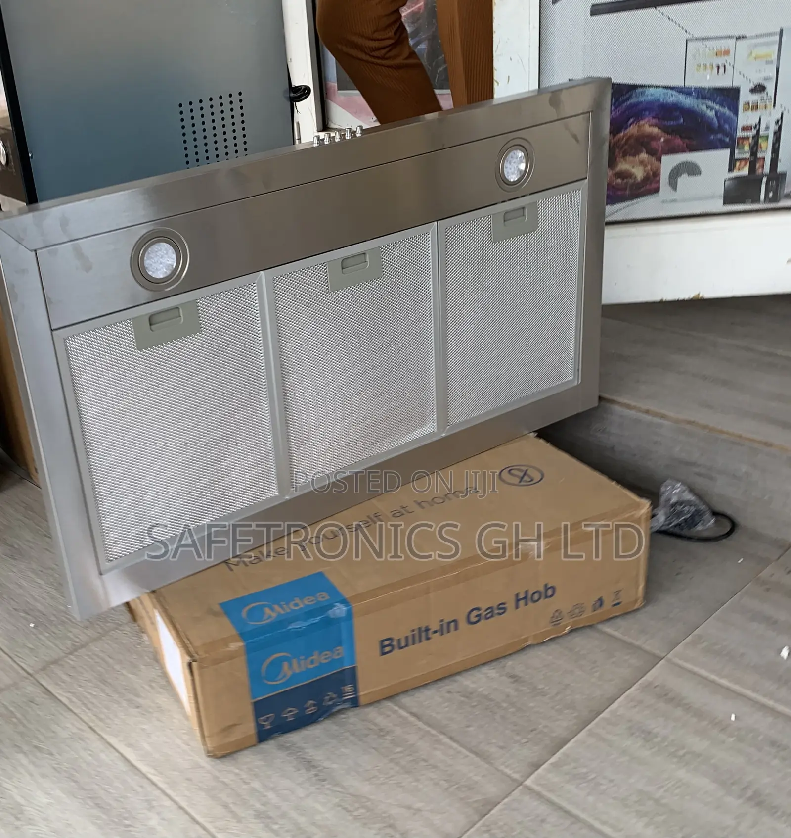 Lastest New Midea 90cm T-Shape Chimney Cooker Hood (90m21-S)