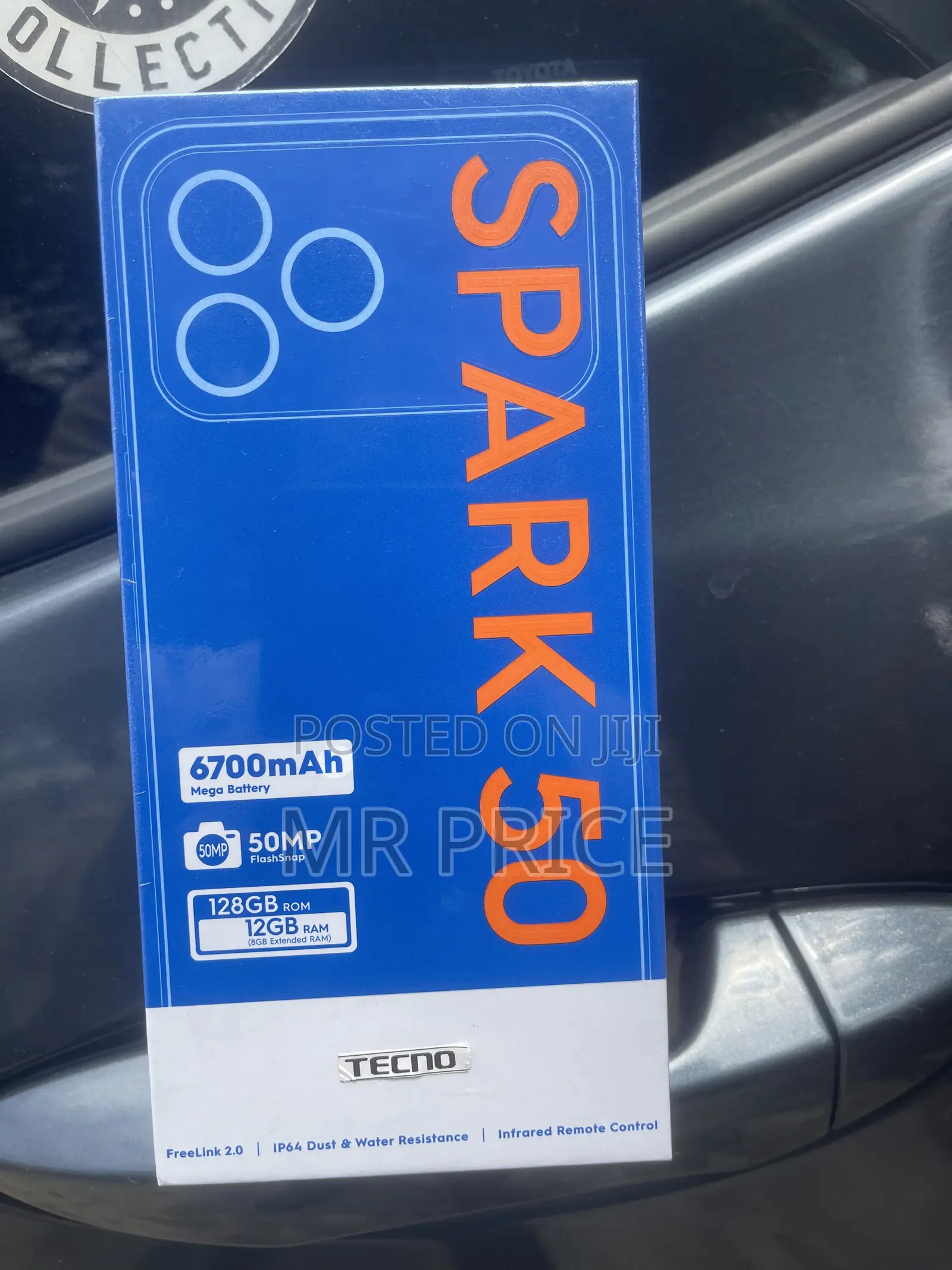 New Tecno Spark 50 128 GB Black