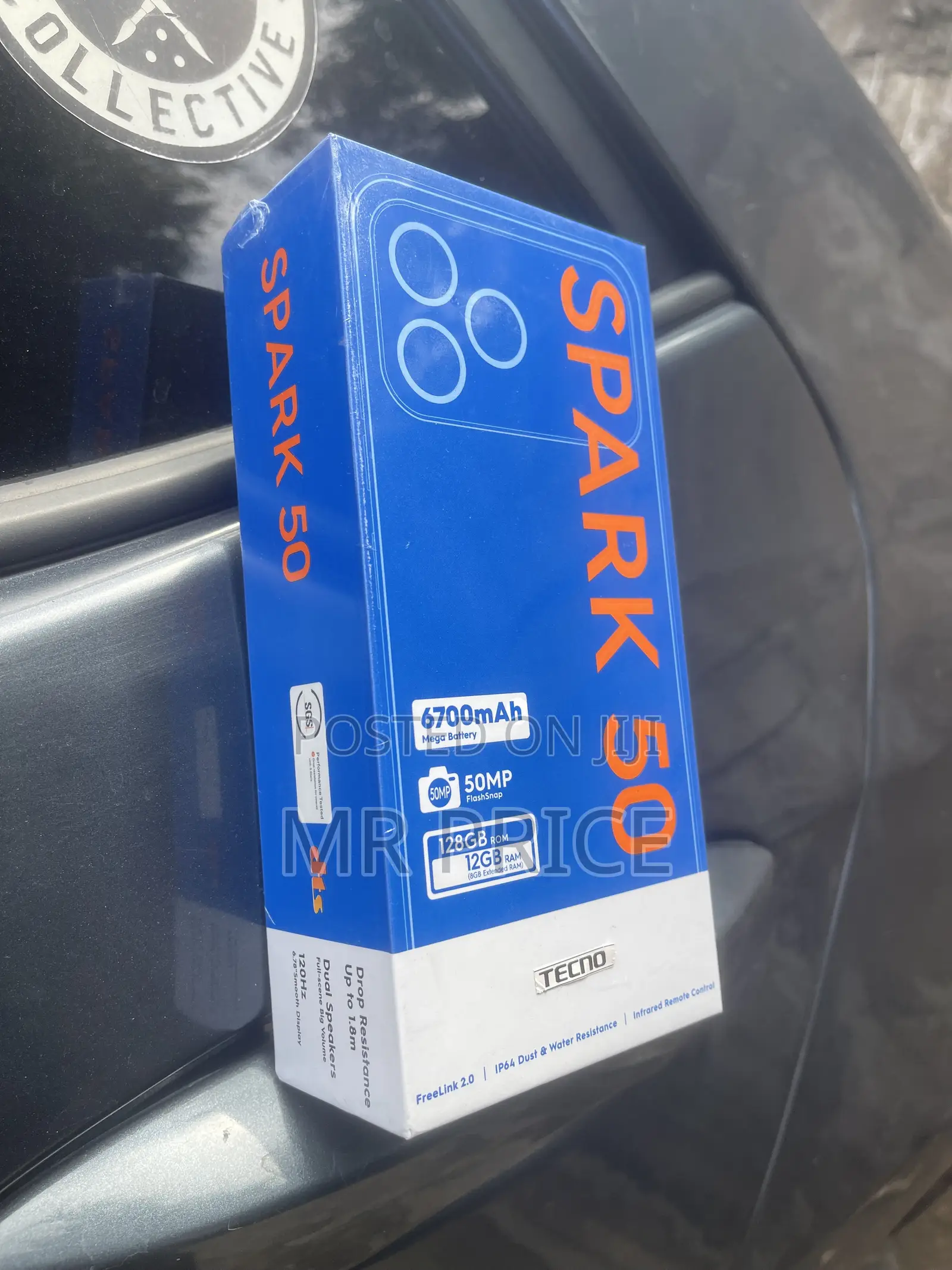 New Tecno Spark 50 128 GB Black