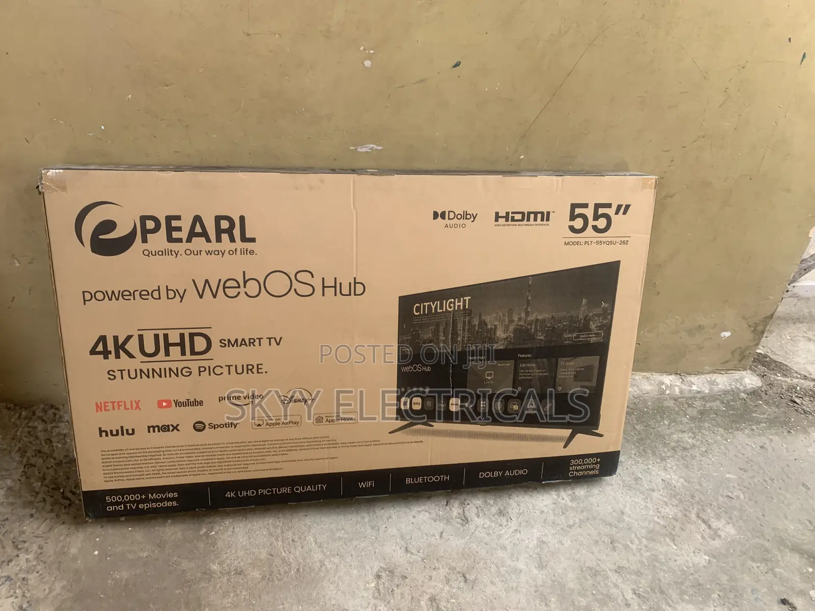 Well Made TCL 55inch Smart UHD TV