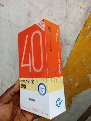 New Tecno Spark 40 Pro+ 256 GB Silver