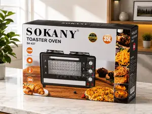 SOKANY 35L Oven With Double Electric Burner Original