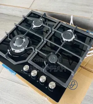 Buy Unique Midea 4 Gas Tempered Glass Hob(Black) 