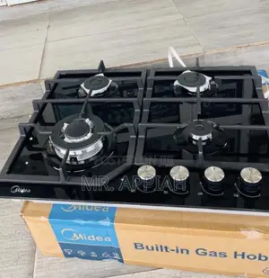 Extremely Classic Midea 60cm Built in Tempered Glass 4 Gas Hob 
