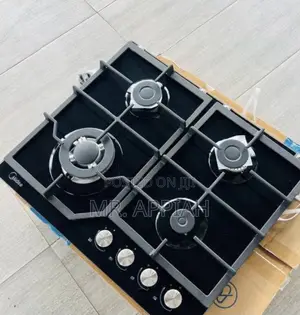 Extremely Classic Midea 60cm Built in Tempered Glass 4 Gas Hob 