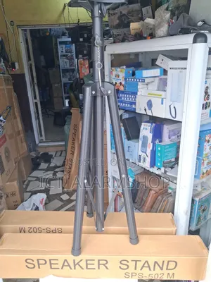 Speaker Tripod Stand for Laptops, Projectors