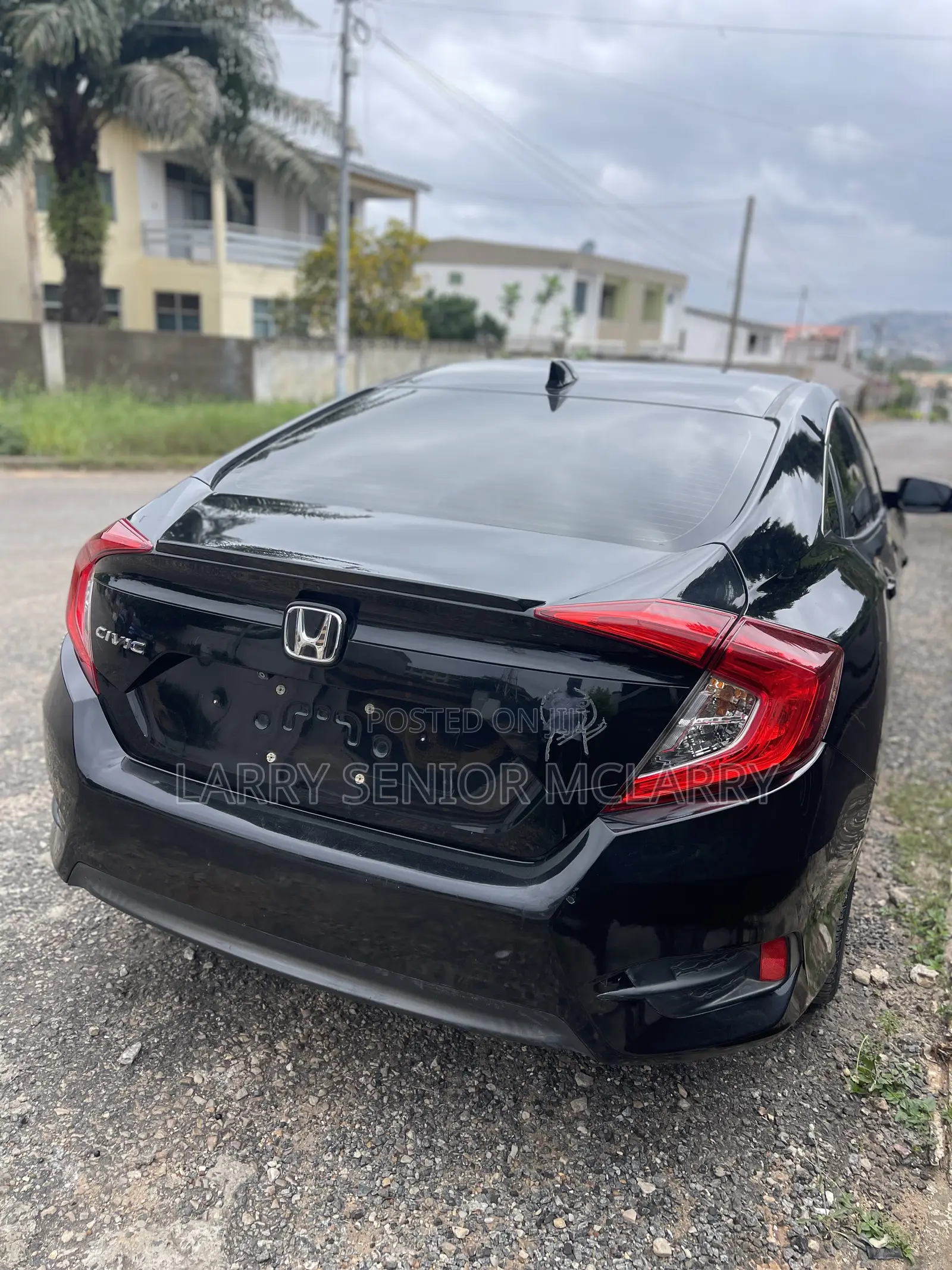 Honda Civic EX-L 4dr Sedan (1.5L 4cyl) 2016 Black