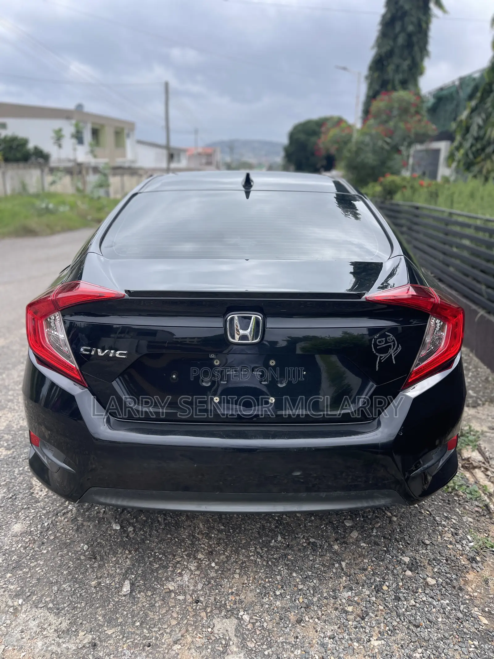 Honda Civic EX-L 4dr Sedan (1.5L 4cyl) 2016 Black