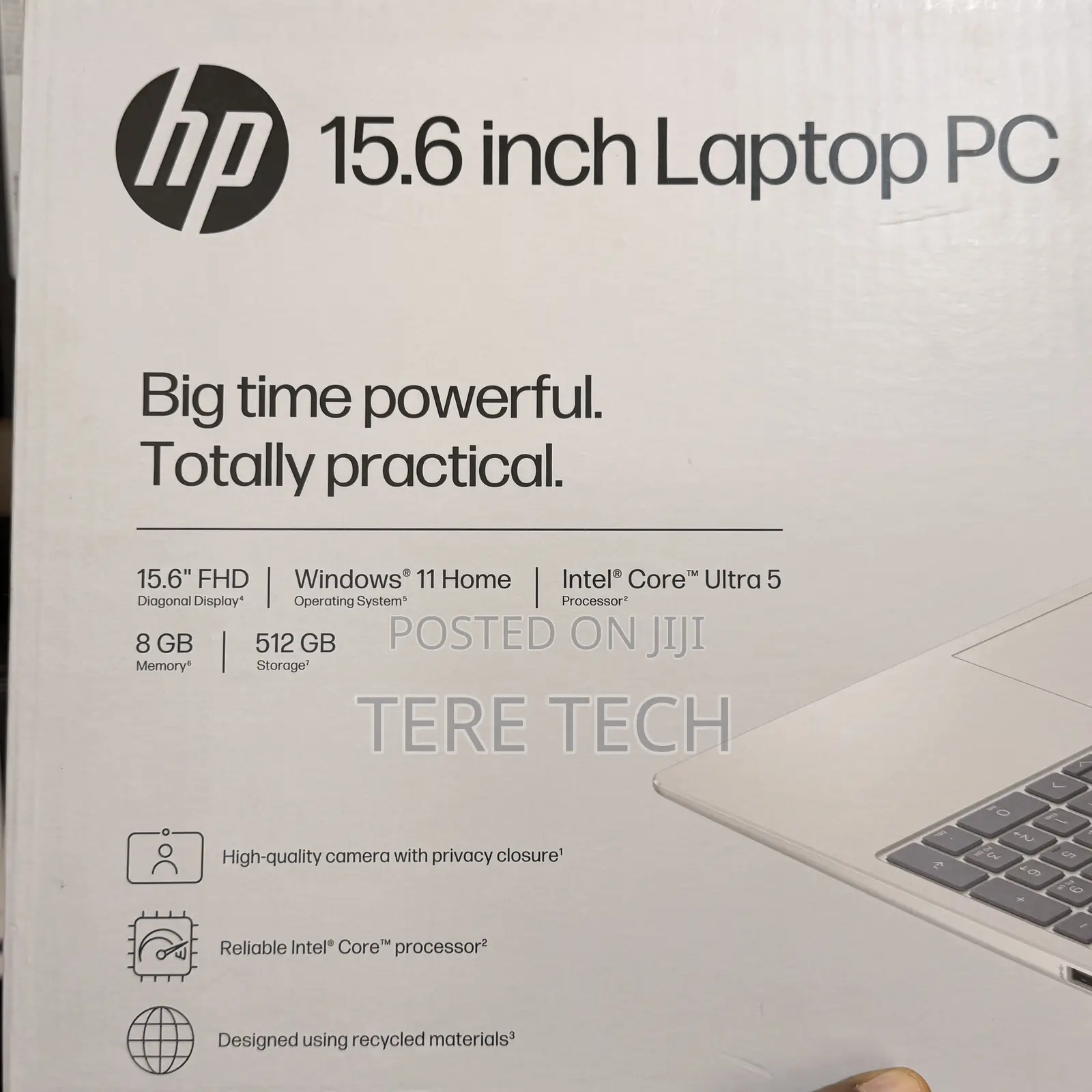 New Laptop HP 8GB Intel Core Ultra 5 SSD 512GB