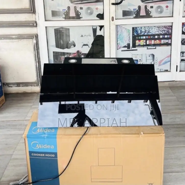 Purchase Midea 90j72-B 90cm Heat Extractor(Tempered Glass)