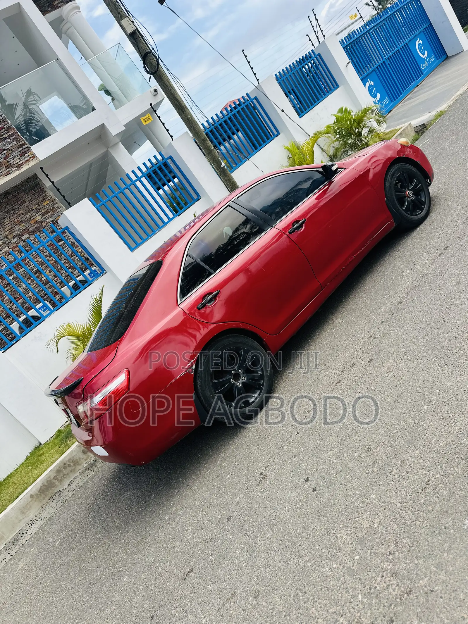 Toyota Camry 2.4 LE 2008 Red