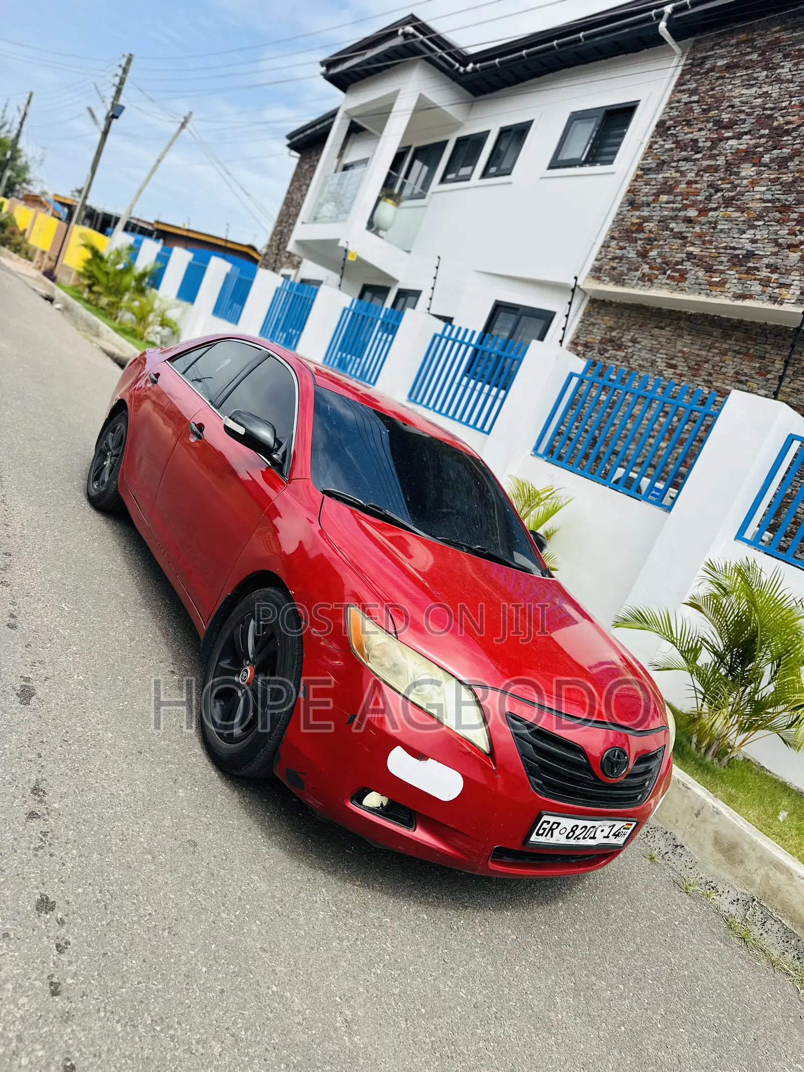 Toyota Camry 2.4 LE 2008 Red