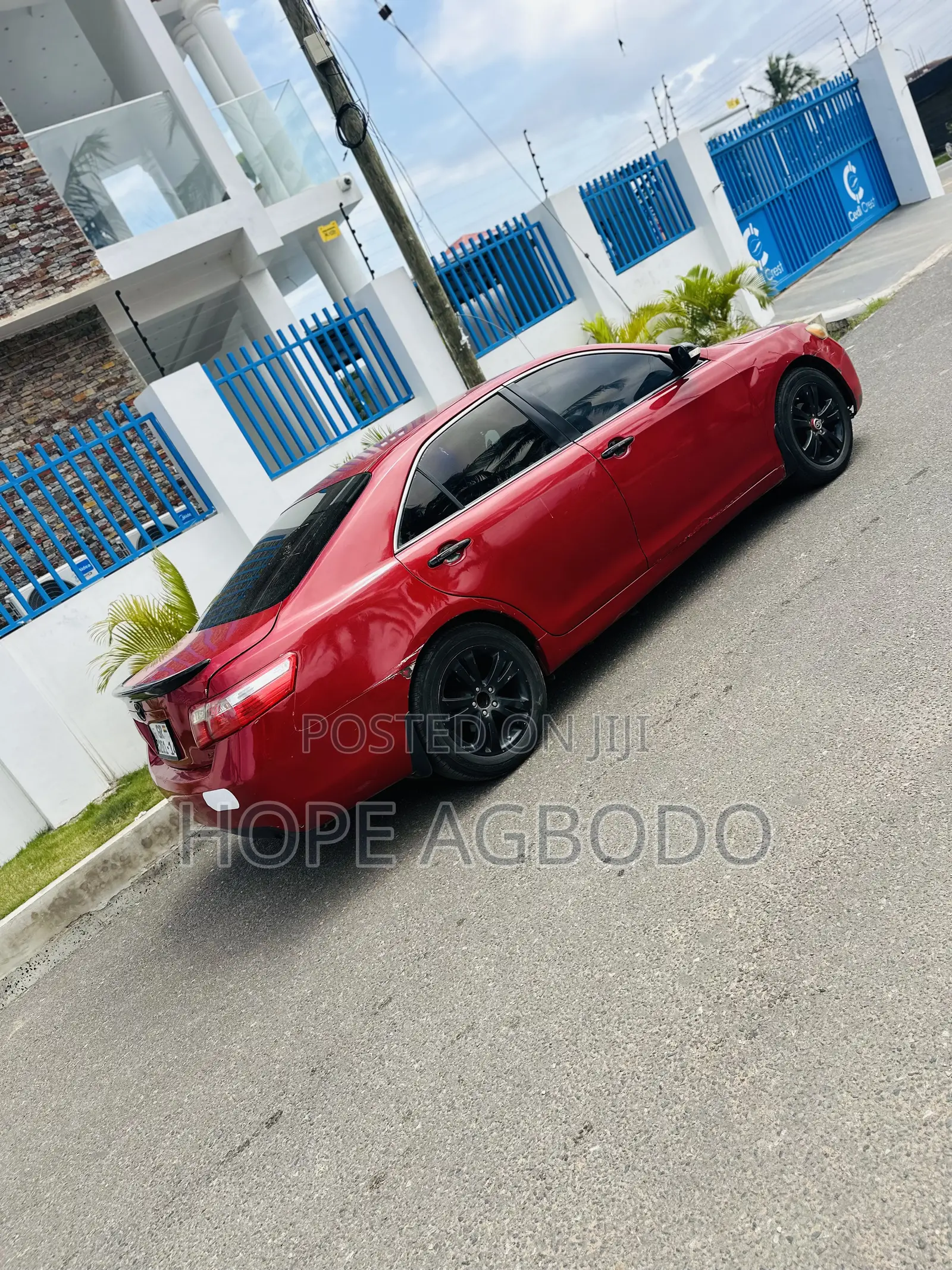Toyota Camry 2.4 LE 2008 Red