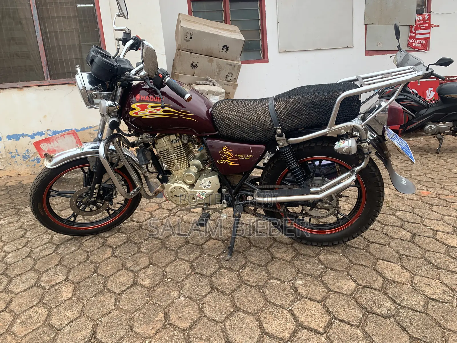 Haojin HJ125 2025 Red