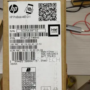 New Laptop HP ProBook 460 G11 8GB Intel Core Ultra 7 SSD 512GB