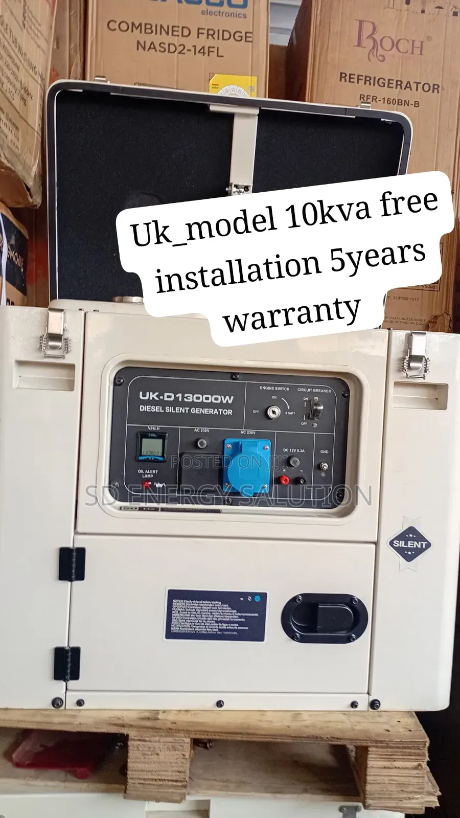 UK 10kVA Petrol Generator – Ideal for Homes Businesses
