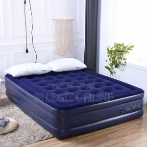 Double Size Air Bed Mattress With Inbuilt Pump