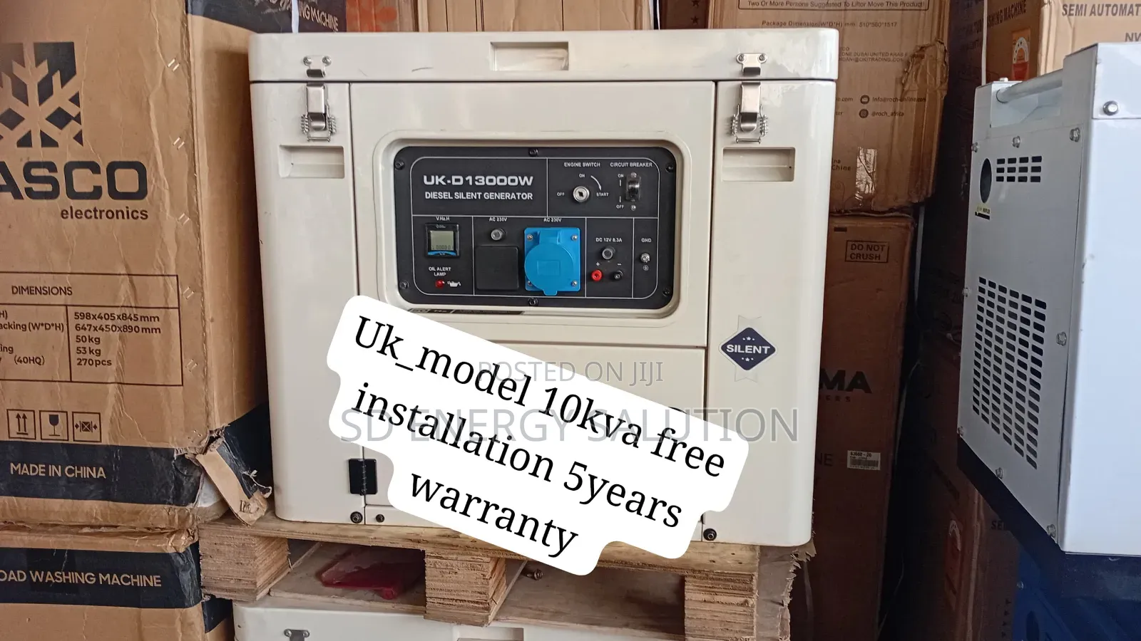 UK Model 13000W Generator – High Performance Durable