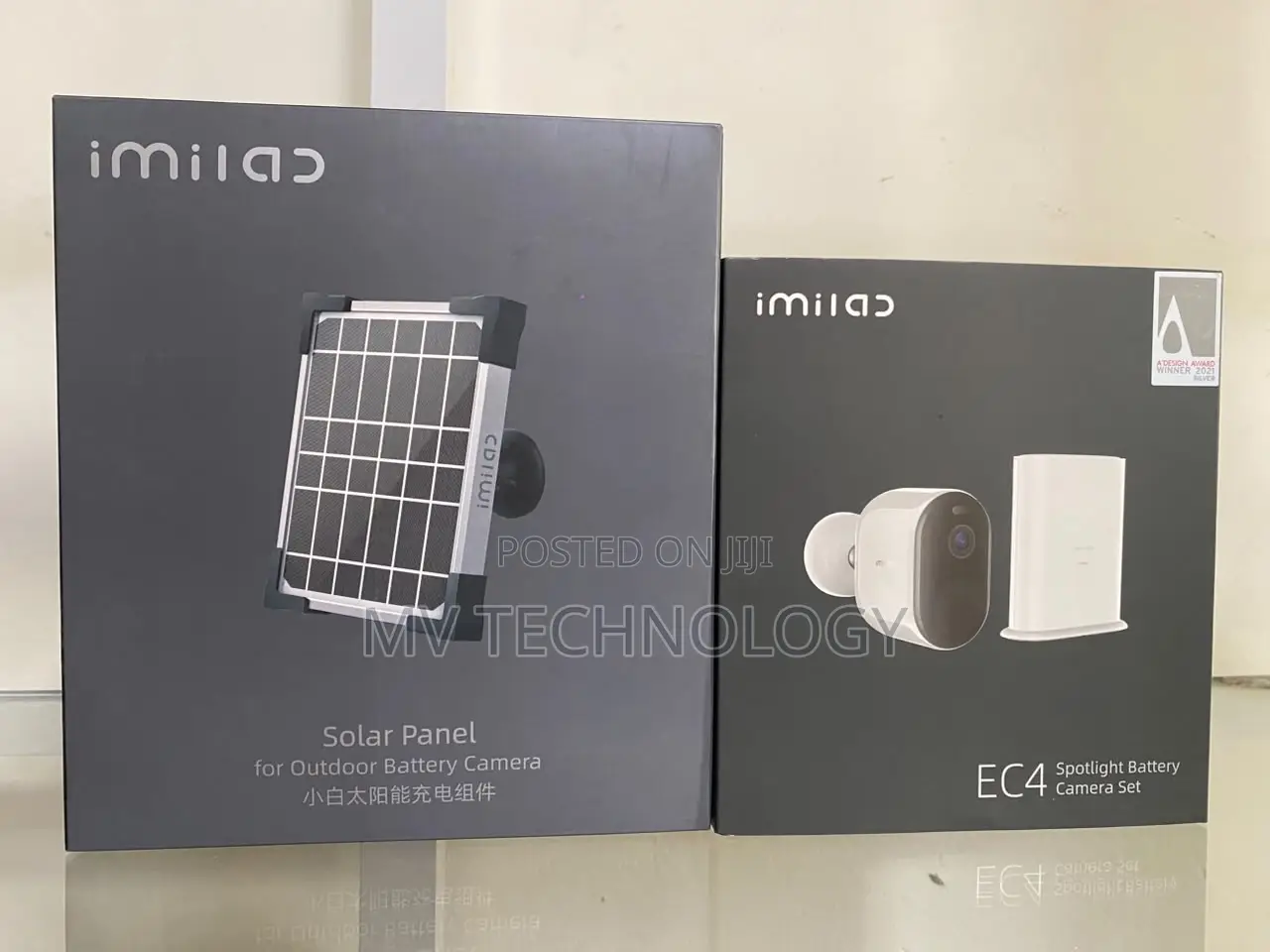Imilab Ec4 Wireless Outdoor Camera + Solar Panel