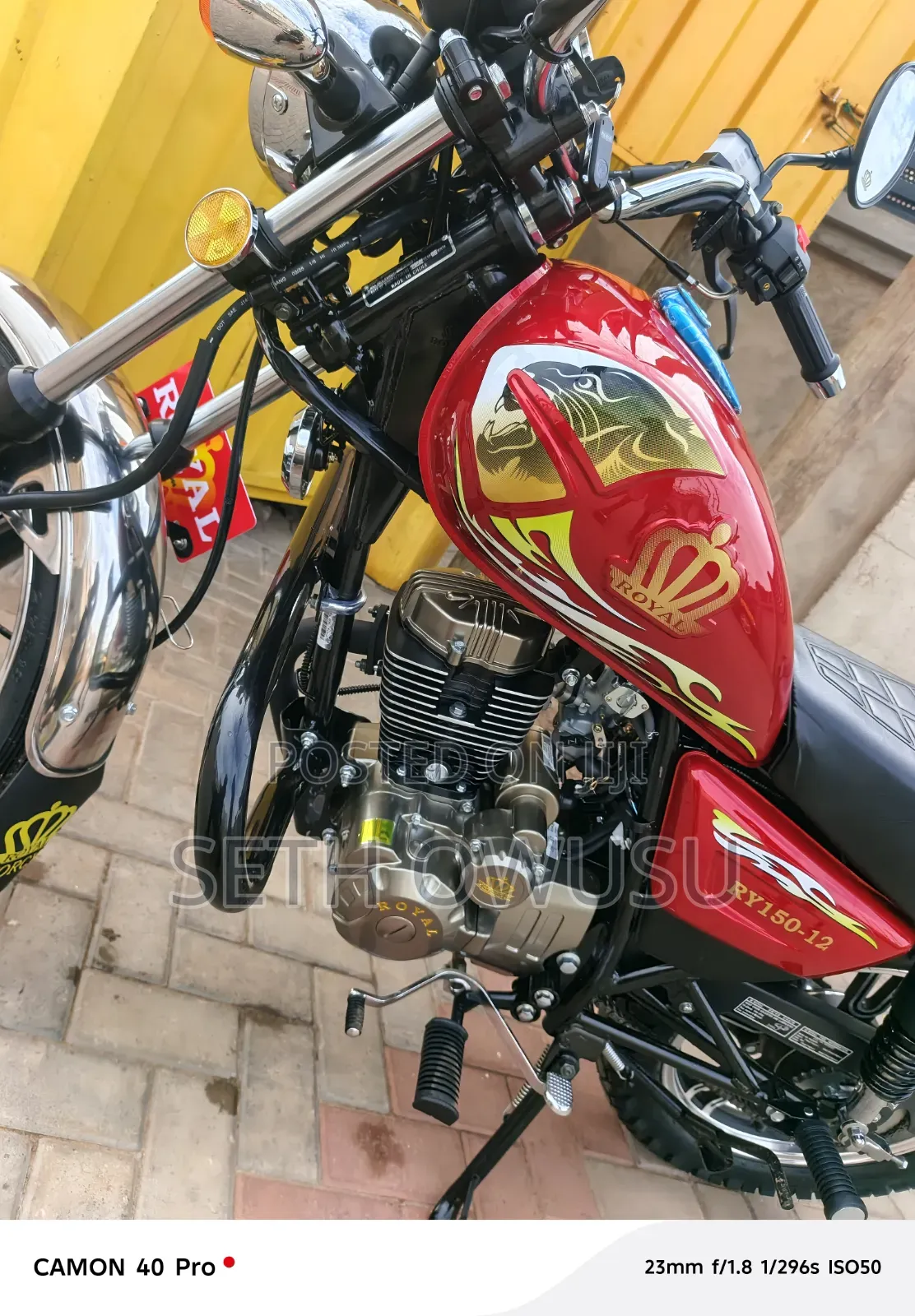 New Royal RY150 2026 Red