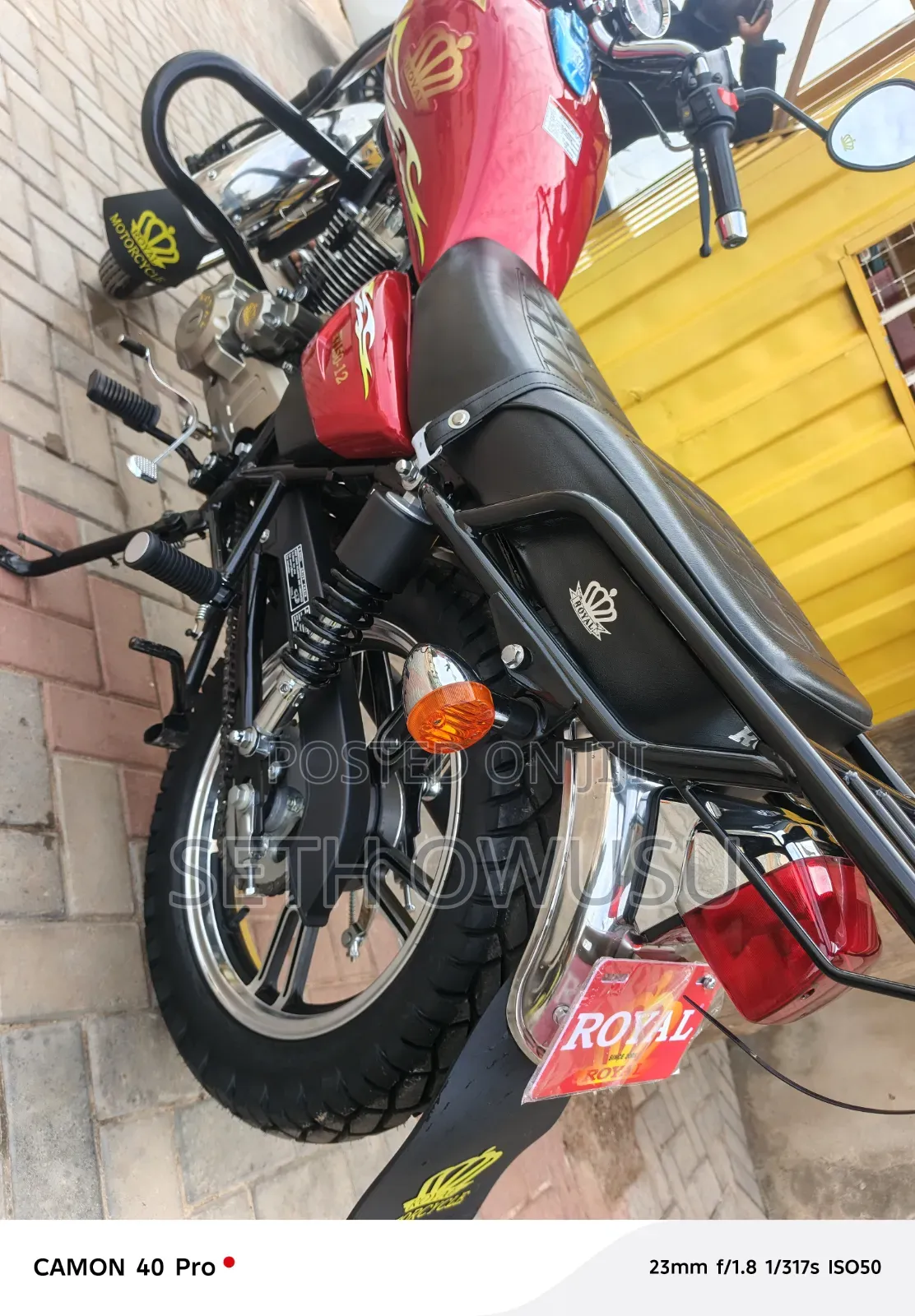 New Royal RY150 2026 Red