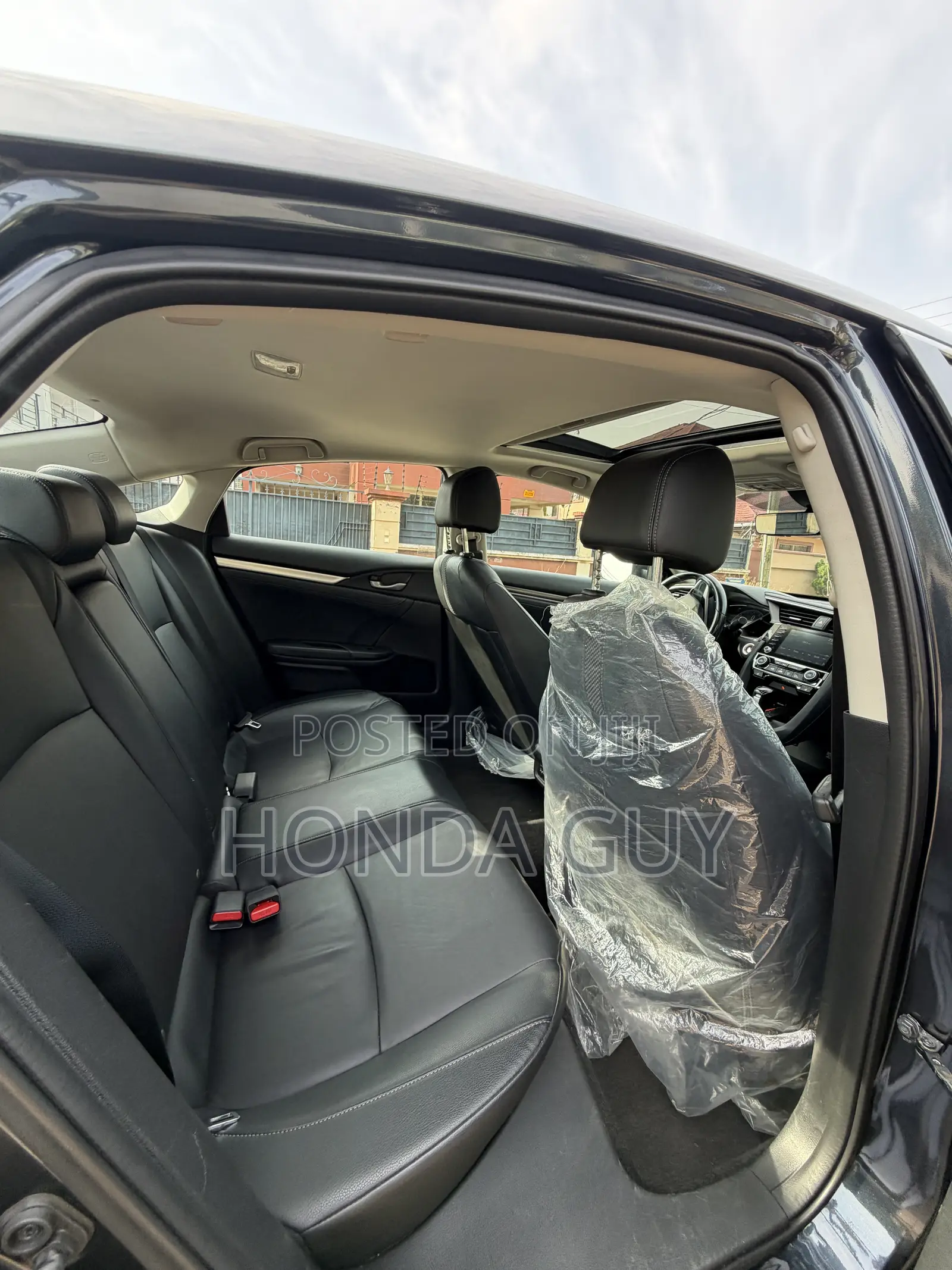 Honda Civic Touring Sedan 2019 Gray