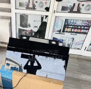 Quality Midea 90j72-B 90cm Heat Extractor With Touch Screen(Black).
