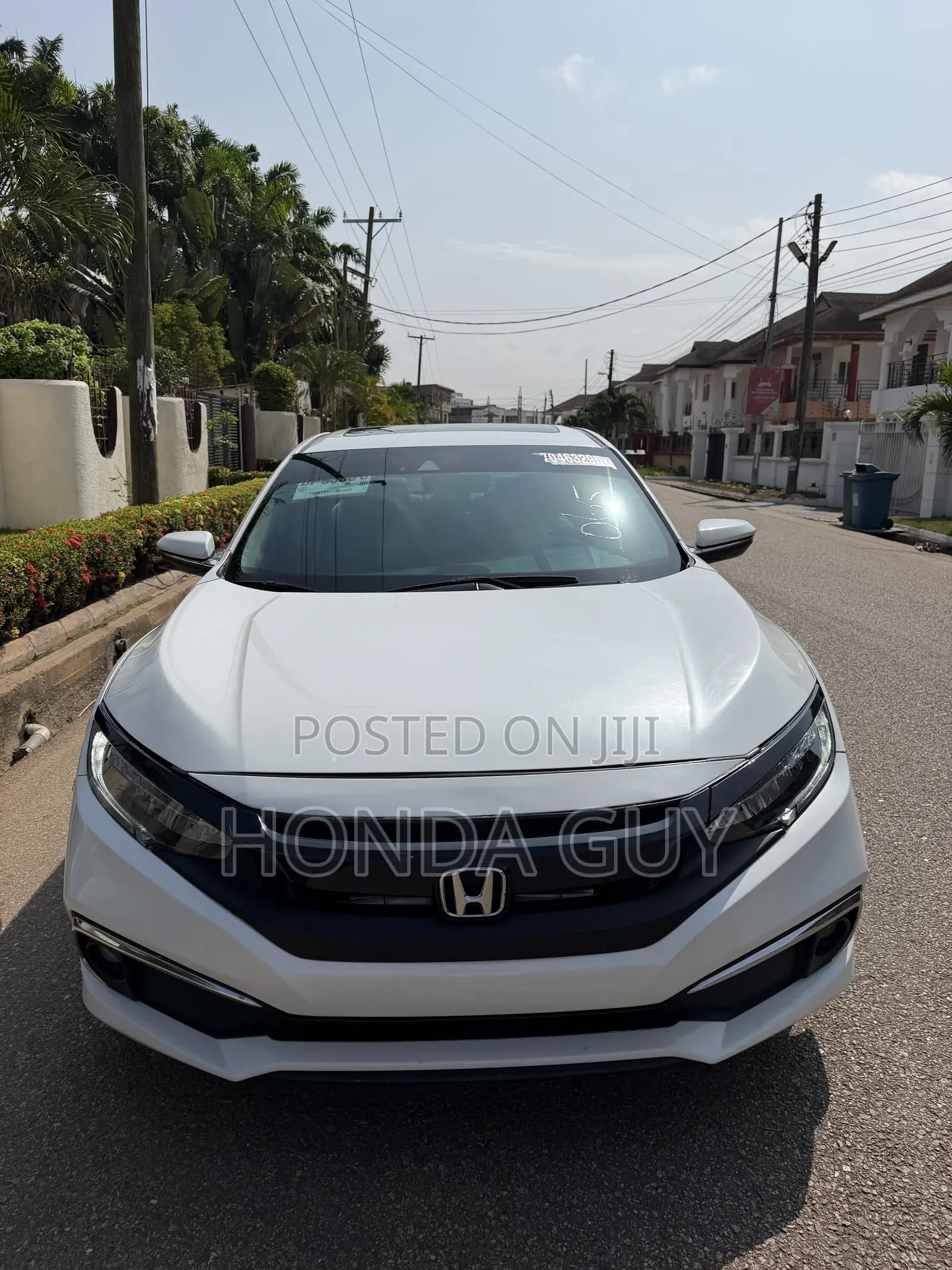 Honda Civic Touring Sedan 2020 White
