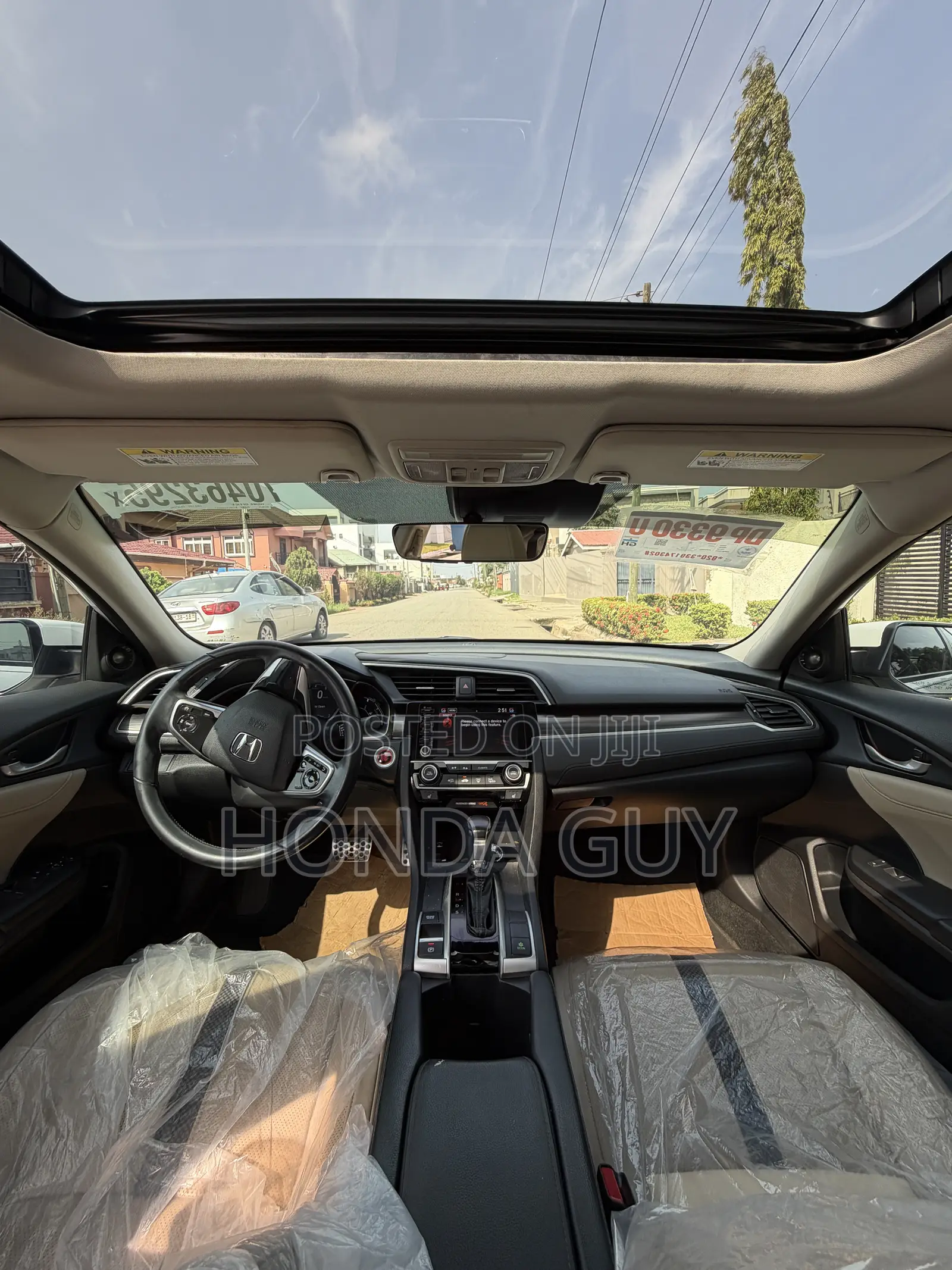 Honda Civic Touring Sedan 2020 White