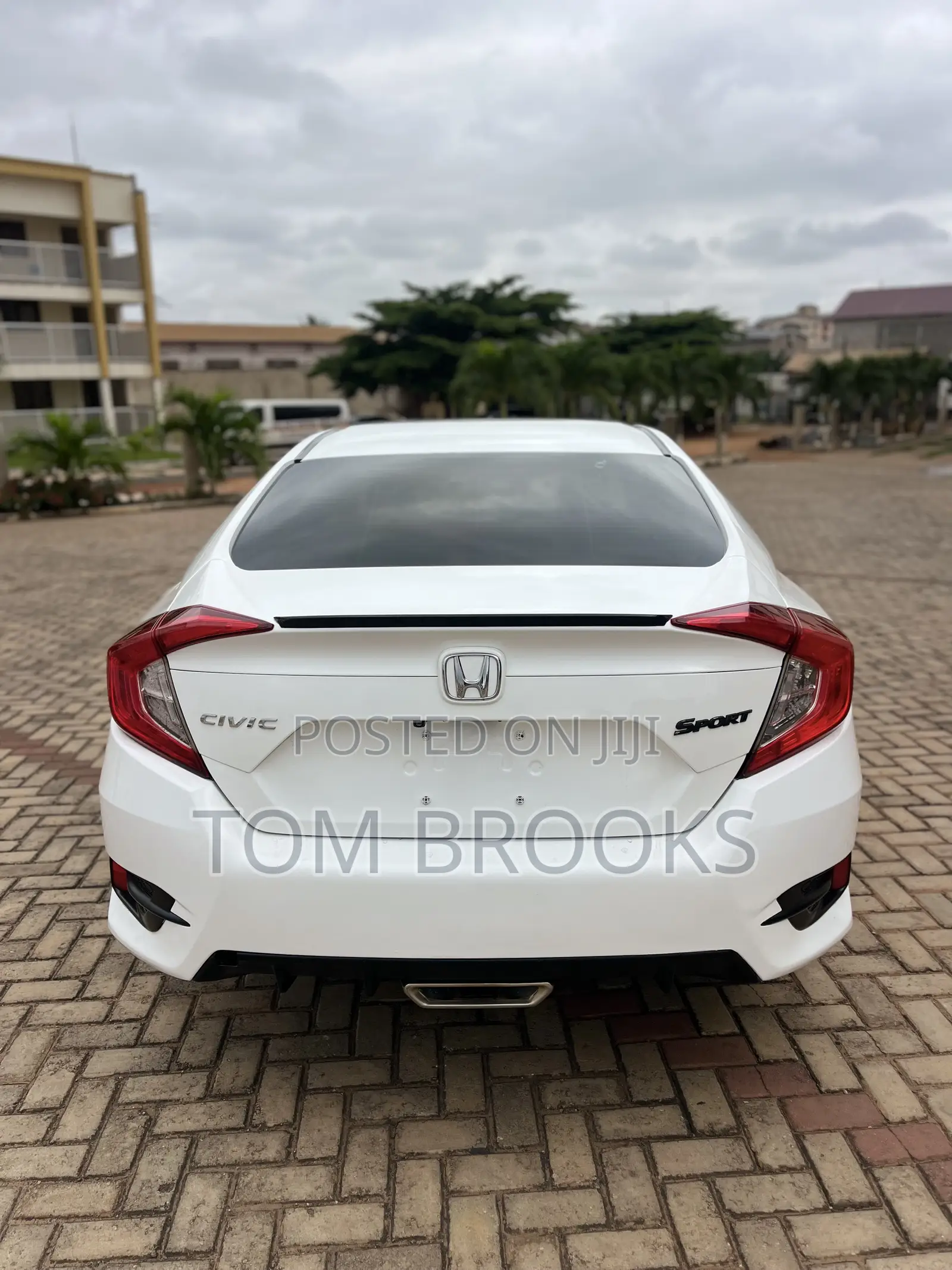 Honda Civic Sport Sedan 2020 White