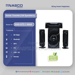 Nasco Home Theater Tall Speakers