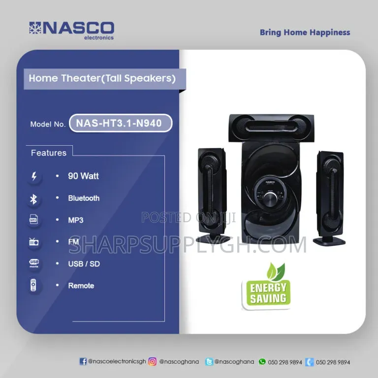 Nasco Home Theater Tall Speakers
