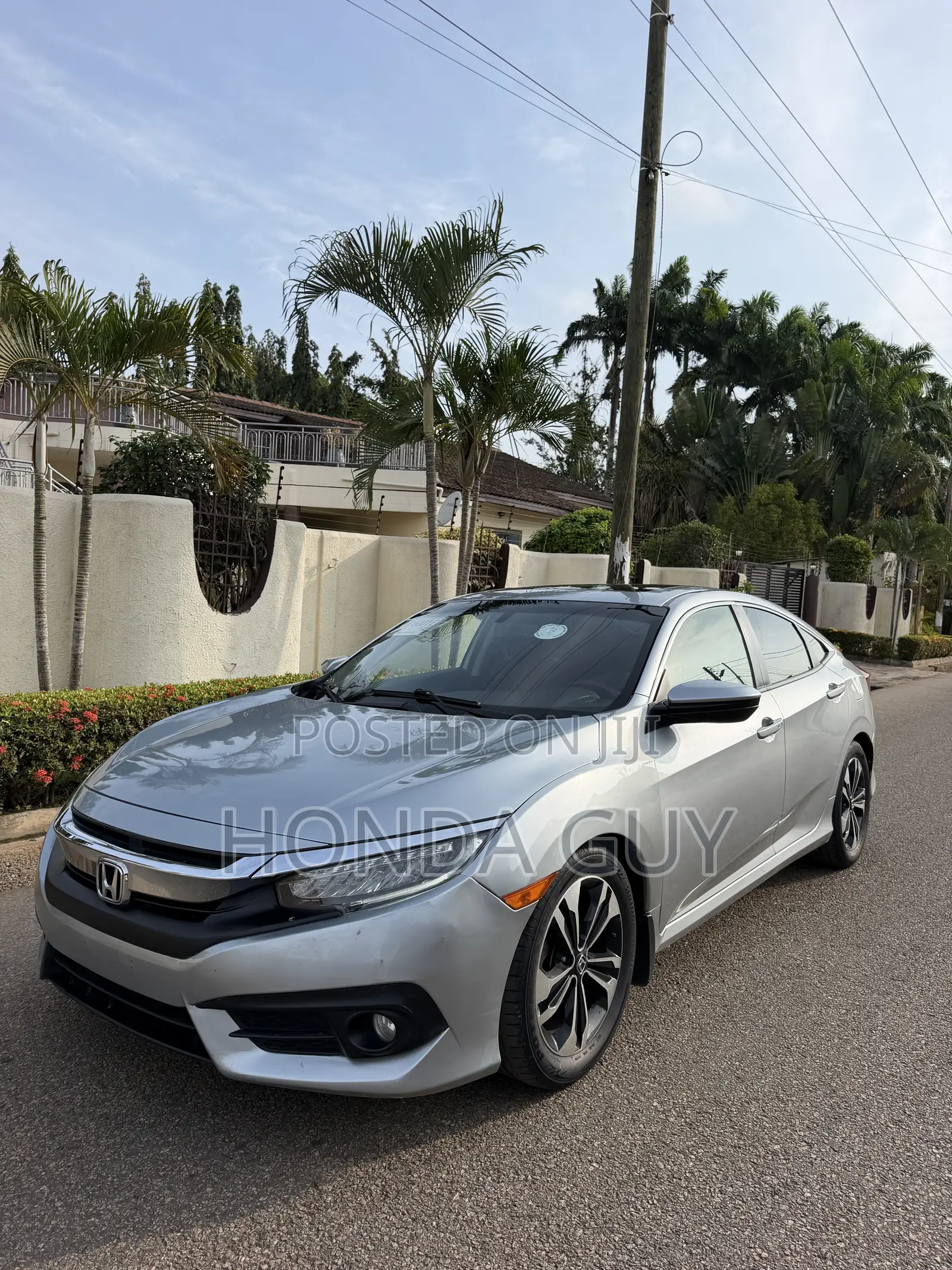 Honda Civic Touring Sedan 2018 Silver