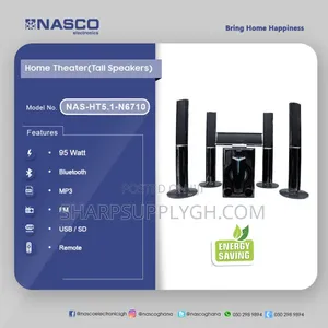 Nasco Home Theater Tall Speakers