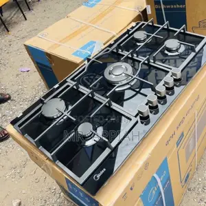 Extremely Adorable Midea 5 Burner Auto Ignition 240 Watts Hob(90cm)