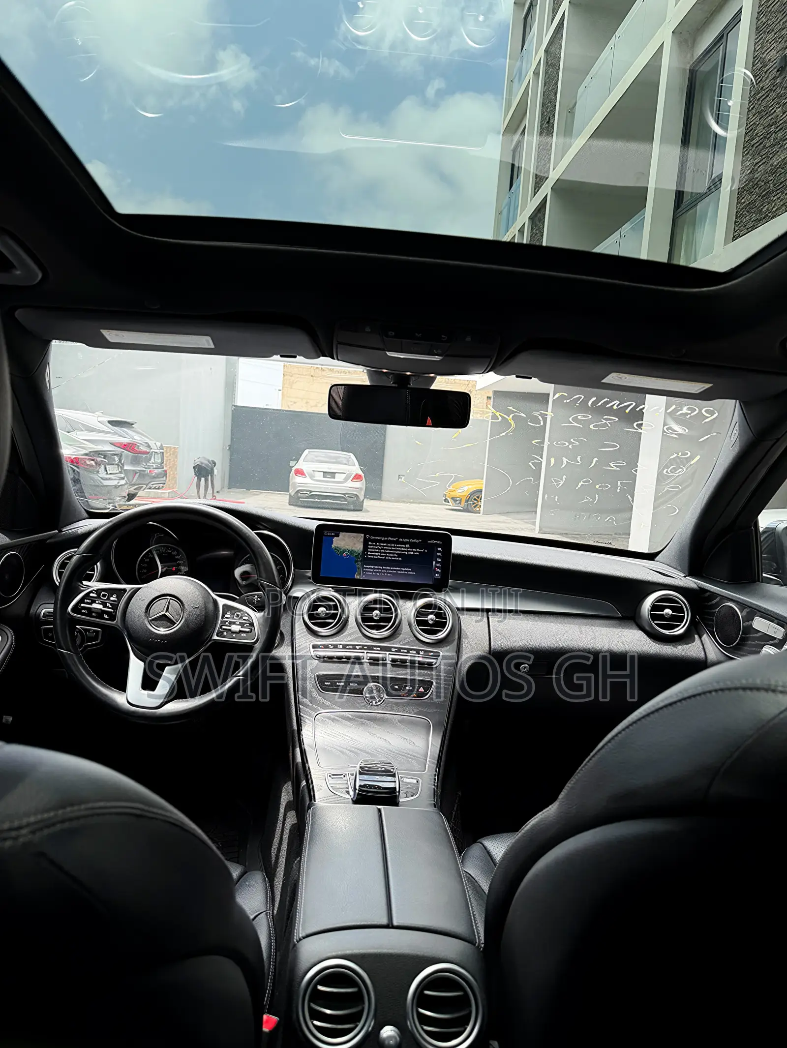Mercedes-Benz C300 Base C300 AWD 4MATIC Sedan 2019 Black