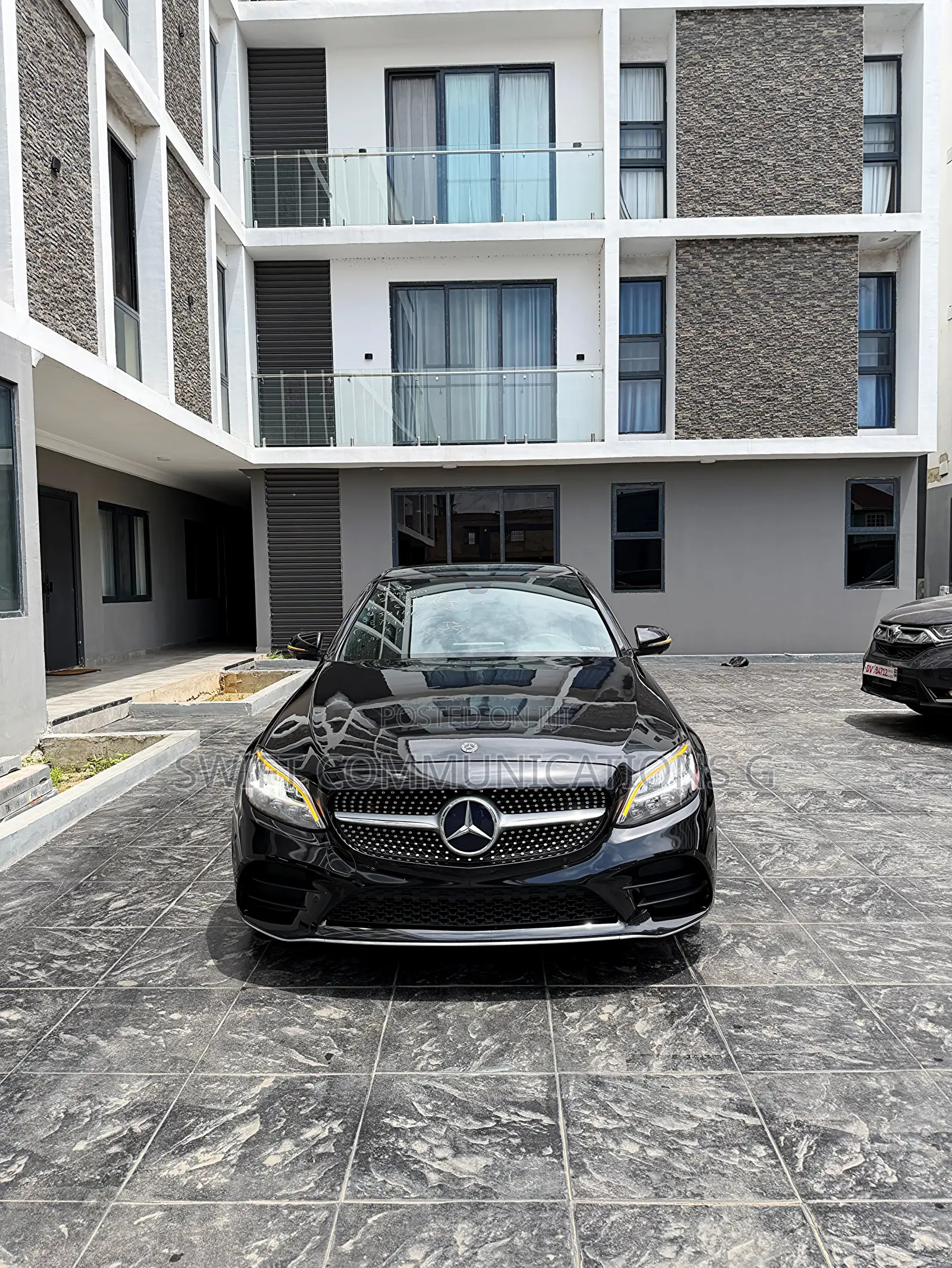 Mercedes-Benz C300 Base C300 AWD 4MATIC Sedan 2019 Black