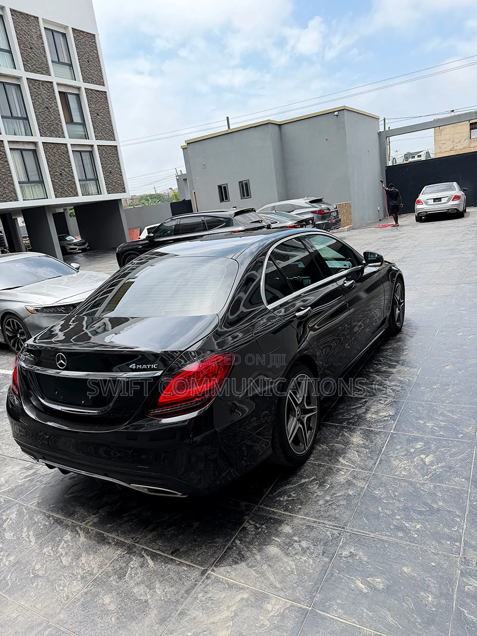 Mercedes-Benz C300 Base C300 AWD 4MATIC Sedan 2019 Black
