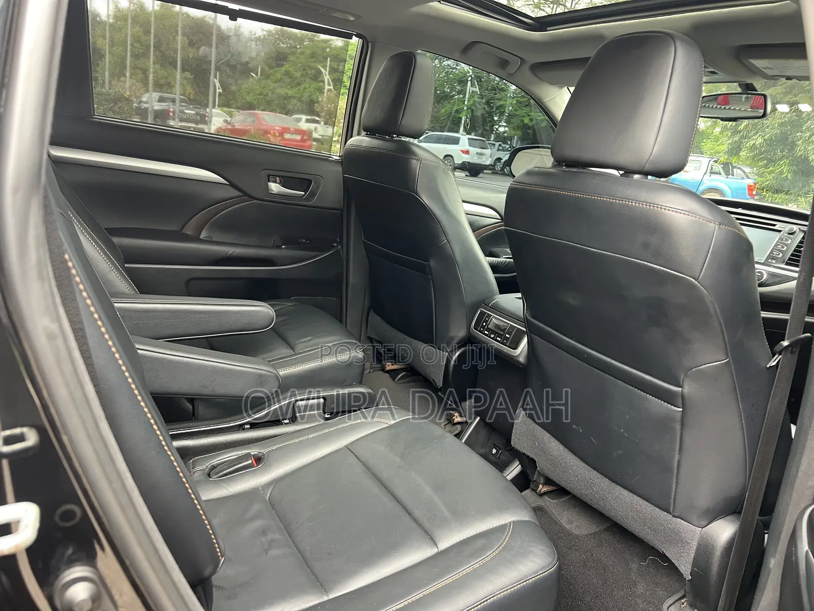Toyota Highlander XLE V6 4x4 (3.5L 6cyl 6A) 2016 Black