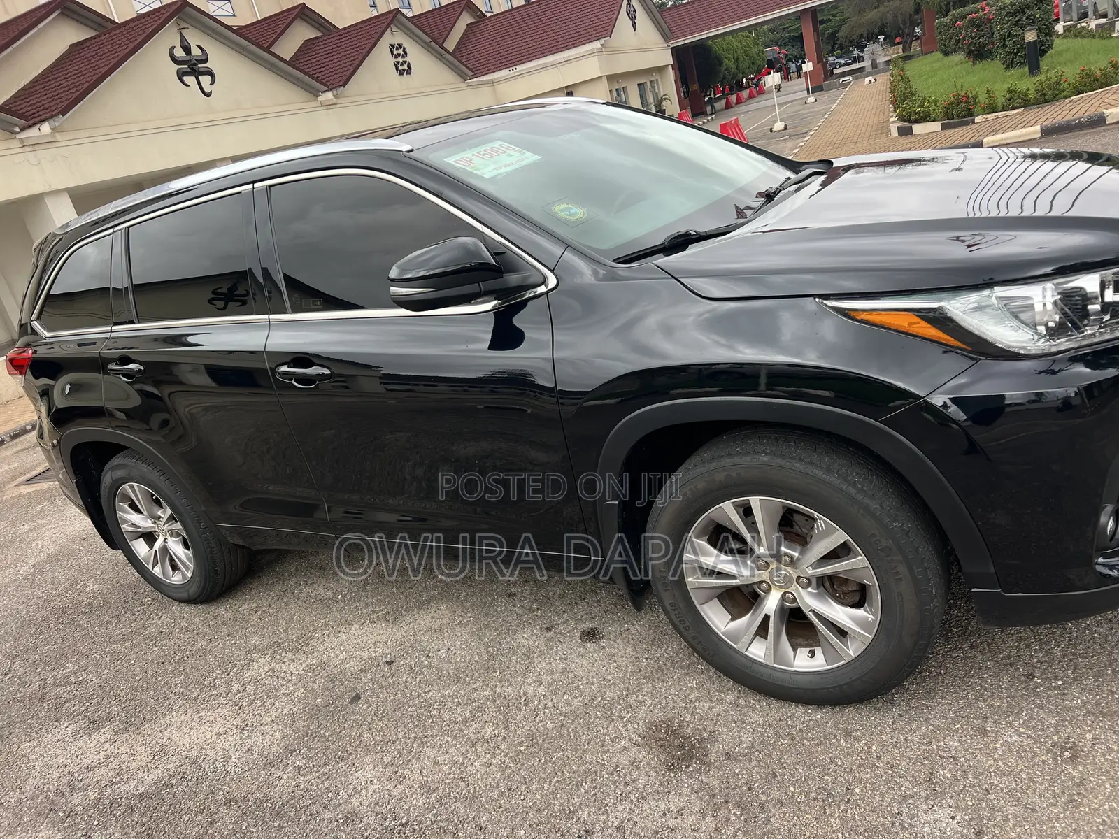 Toyota Highlander XLE V6 4x4 (3.5L 6cyl 6A) 2016 Black