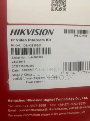 DS-KIS302-P - Hybrid Intercom Kit