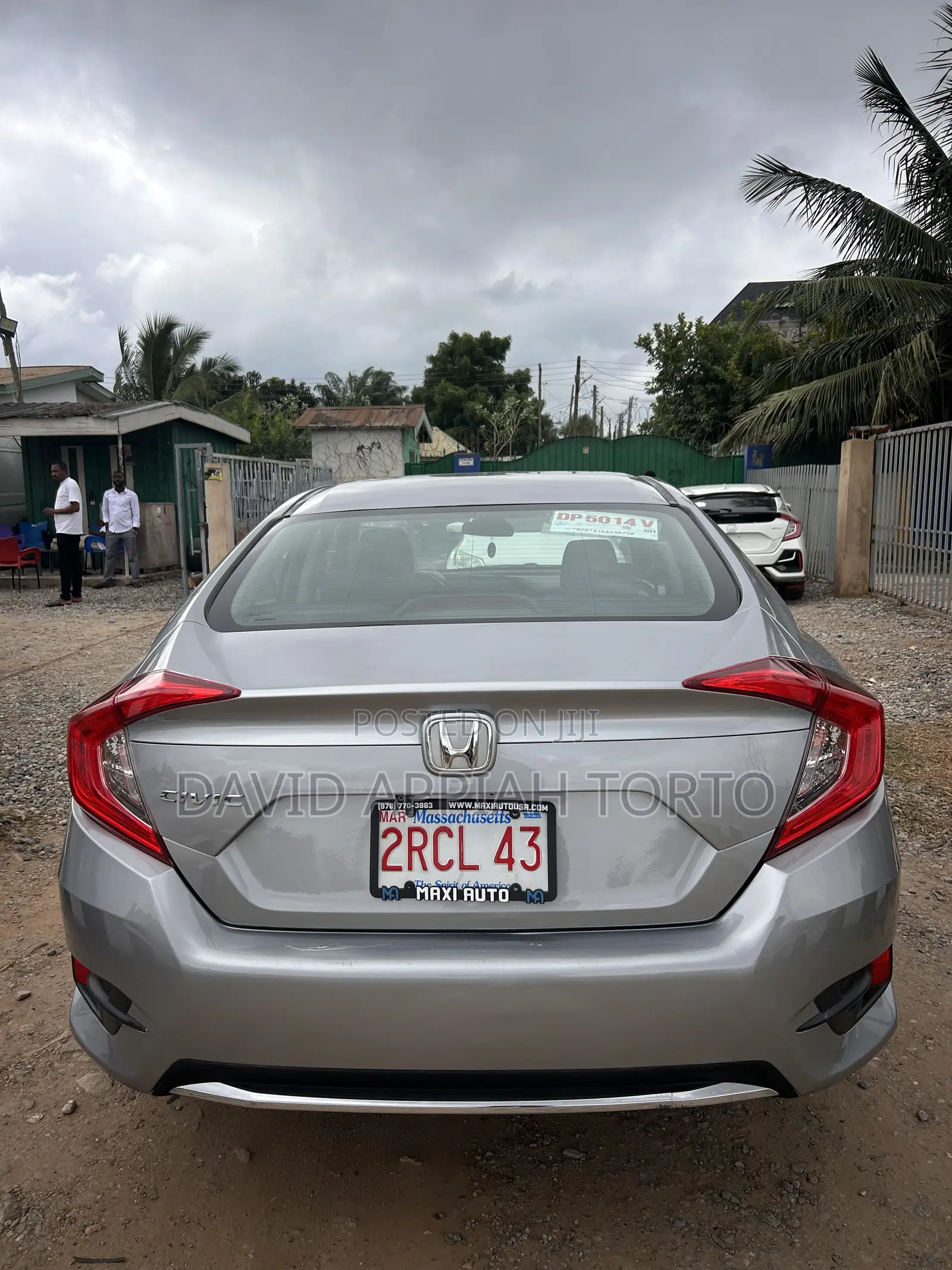Honda Civic LX Sedan 2019 Silver