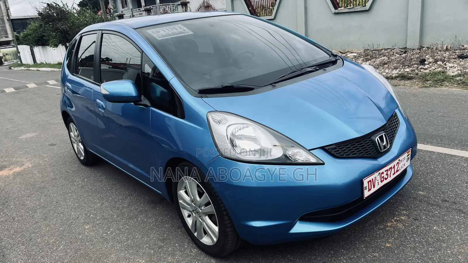 Honda Fit Automatic 2010 Blue