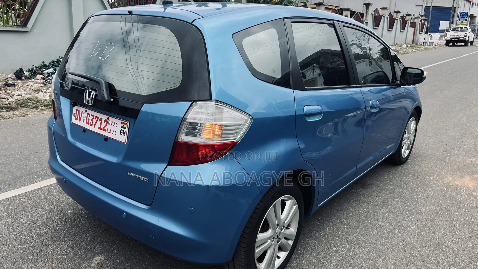 Honda Fit Automatic 2010 Blue